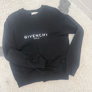 Givenchy Midnight Black Logo Sweatshirt